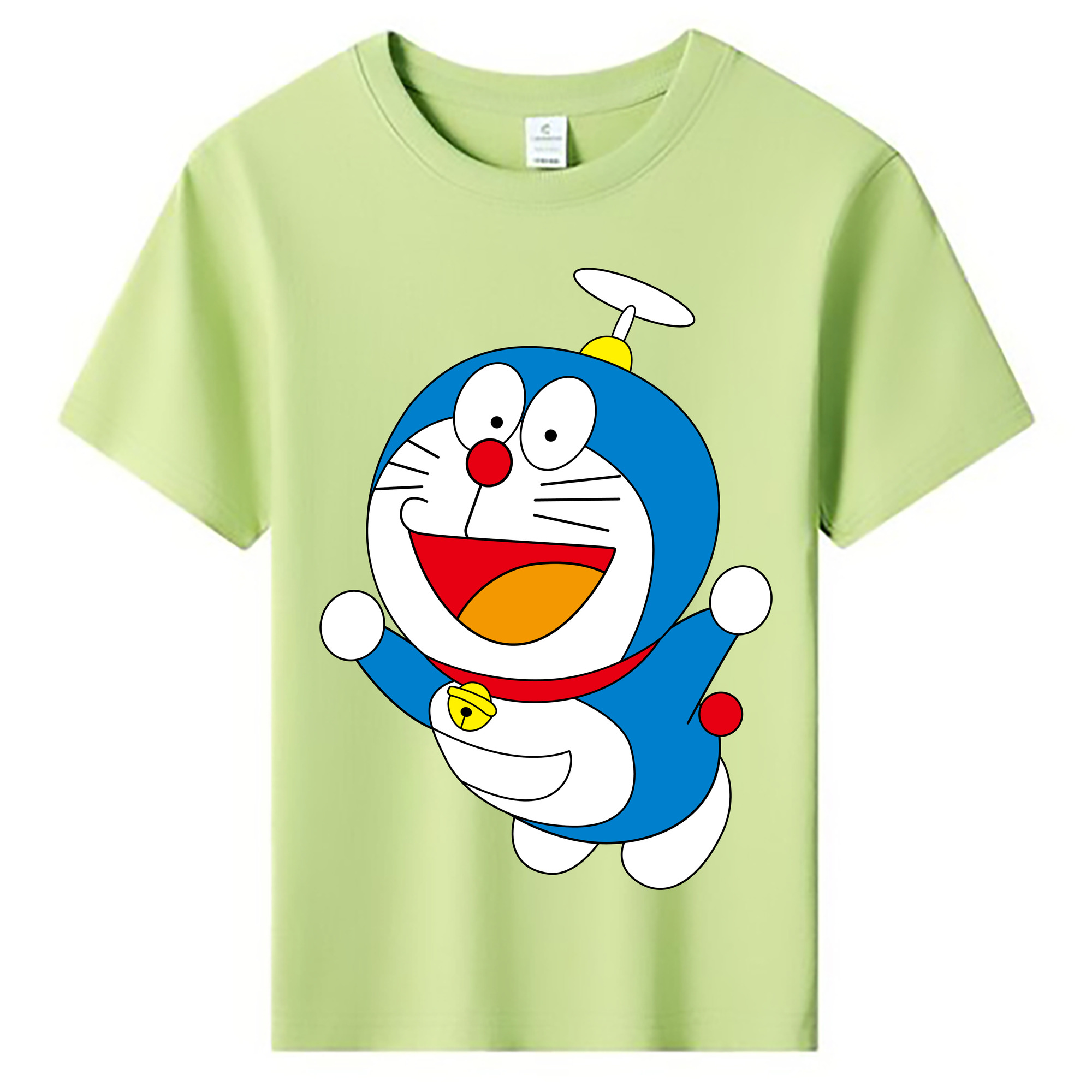 （画像用） ドラえもん Doraemon 綿100％キッズTシャツ（フロントプリント）
